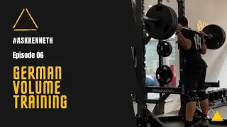 How To Gain Muscle Size with German Volume Training 廣東話旁白 | #AskKenneth | Episode 06