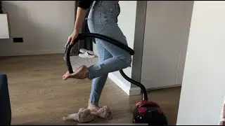 jeans and feet fun vacuuming #vacuumingasmr