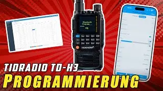 Tidradio TD-H3 📱 Bluetooth Programmierung per Smartphone App & Webbrowser