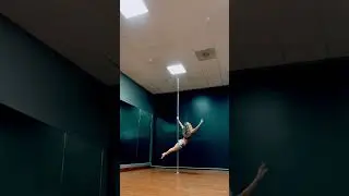 Акробатика Пилон pole dance выход в супермена танцы на пилоне