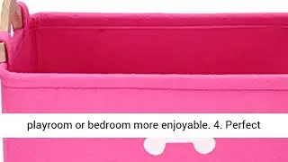 Geyecete Dog Toys Storage Bins