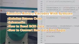 Absolute Rotary Encoder With Arduino