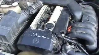 Mercedes-Benz W124 E320 Coupe Троит из-за дефекта проводки)