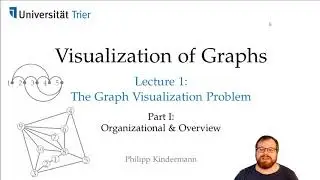 The Graph Visualization Problem (1/6): Organizational | Visualization of Graphs - Lecture 1