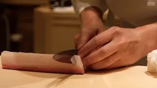 How To Hold and Use Yanagi Knives | Sushi Chefs Using Yanagi Knives | Types of Japanese Knife
