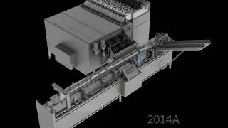 NEWTEC 2014AP with PCS SLIDE and NBM45AL Punnet / Tray Filler