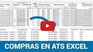 Generar compras para ATS desde una plantilla de Excel en minutos✔⏳