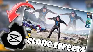 How to make clone effect pubg lobby | capcut tutorial | pubg lobby edit | bro energy boy