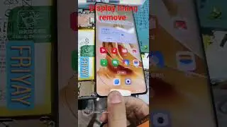 #shorts display lining remove |. mobile folder lining remove #trainding #samsung