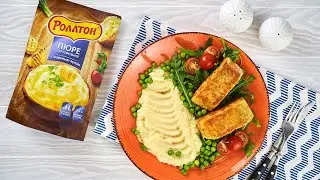 Рыбные стейки в картофельной панировке