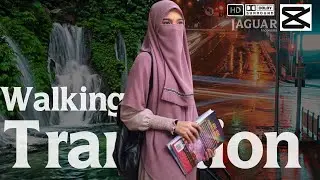 Kamu pasti baru tahu! cara membuat video transisi orang berjalan di Capcut, tutorial capcut