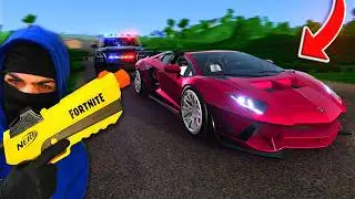 STEALING Stradman's Lamborghini Aventador in BeamNG Drive