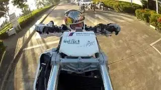 Chris Pfeiffer and his F R800 R on a flying visit to Bangkok