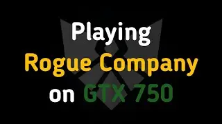 Playing Rogue Company on GTX 750 ti 2gb