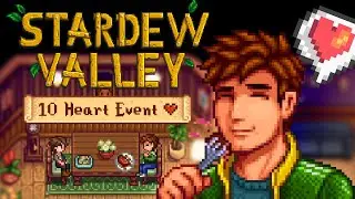 Stardew Valley - Alex 10 Heart Event