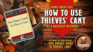 How to Use Theives Cant - D&D 5e