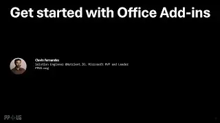 Get started with Office Add-ins