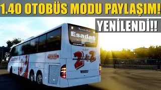 ETS 2 1.40 OTOBÜS MODU PAYLAŞIMI !! MERCEDES TOURİSMO OTOBÜS MODU