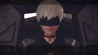 NieR: Automata (21) Новый старт за 9S. Концовка: G. Мастер взлома. Босс: Энгельс