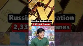 Top 10 countries with the largest gold reserves in 2024