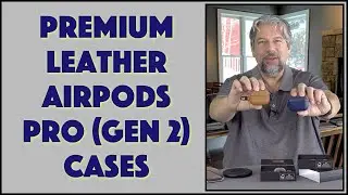 Mujjo ECHELON Apple AirPods Pro Gen 2 Leather Case -- REVIEW