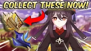 5 Things YOU MUST DO to max out your Hu Tao (Genshin Impact material/resource/ascension guide)