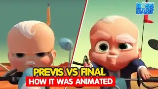 How Boss Baby Was Animated | Previs & Layout Reel from DreamWorks