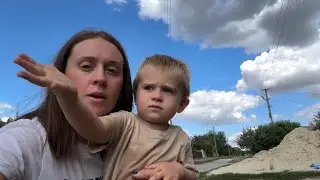 Збирали помідори з Артемом. Наросли чи ні ?