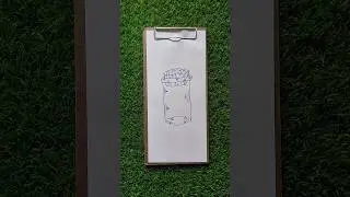 How To Draw Jar Drawing Step By Step Tutorial | Jar Drawing