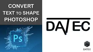 Convert Text to Shape in Photoshop