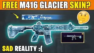🔥 FREE M416 GLACIER SKIN REALLY? | BIGGEST SCAM EVER !!