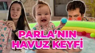 Bahçede Parla'nın Havuz Keyfi #vlog