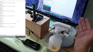 Hand Spray With Person Sensor And Arduino UNO