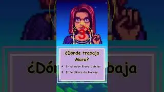 ❓CUÁNTO SABES de LOS ALDEANOS de STARDEW VALLEY? | Quiz Stardew Valley #stardewvalley #shorts