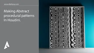 Making Abstract procedural patterns In Houdini + HDA