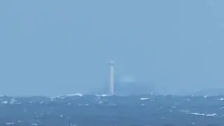 Flat Earth? Point Carwright Lighthouse, Mooloolaba