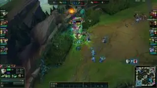 Riven Outplay 1v3 Smurfing in Bronze