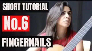 Shaping fingernails for classical guitar with Susanna Prieto