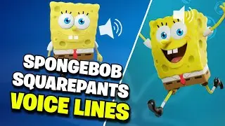 Fortnite | SPONGEBOB SQUAREPANTS VOICE LINES - Sidekick