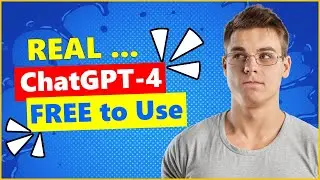 How to Get ChatGPT-4 for FREE | Another ChatGPT-4 Free to Use | OFFICIAL Way to Use ChatGPT-4 Free