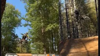 Big free riding sends #mtb #bike