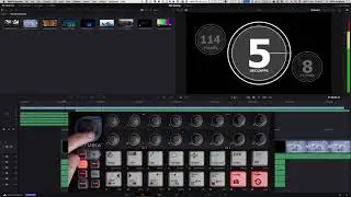 DaVinci Resolve Edition Controller kits - DR16  CUT page - Jog and Timeline Scroll