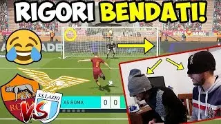 Blindfolded Penalty Challenge! Roma vs. Lazio Special [Pes 2018 ITA]