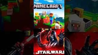 Minecraft vs Star Wars™: Galaxy of Heroes #shorts #shortvideo #minecraft