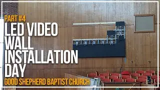 It Is Wall Installation Day... Finally! | Good Shepherd Baptist Church