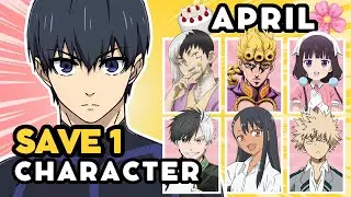 Save 1 ANIME CHARACTER born each DAY in APRIL 🔥🌸 | ANIME QUIZ