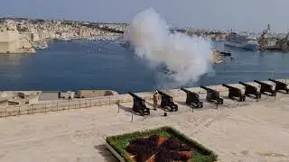 4pm evening gun valetta malta