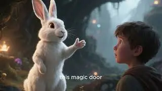The boy who found a magic door 