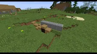 Как сделать декоративную пушку в Minecraft`е