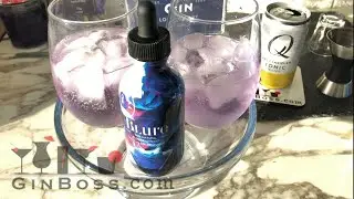 Using Blure to Make Color Changing Gin